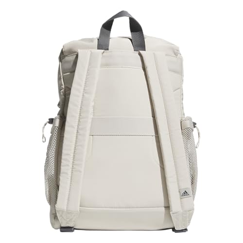 Saturday Sport Fashion Compact Small Size Backpack - color: Alumina Beige/Grey Four