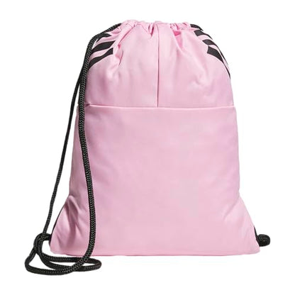 adidas Stadium Sackpack – Drawstring Backpack Gym Bag, 13L - color: True Pink/Black