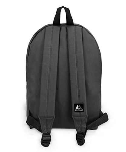 Everest 1045K Basic Backpack, 15", Charcoal - color: Charcoal