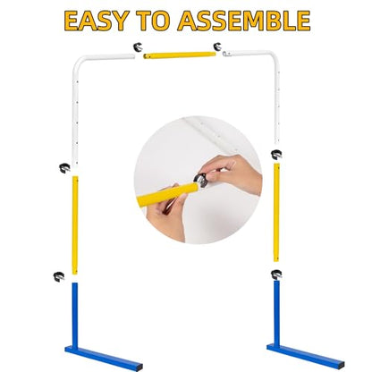 Adjustable Height Hurdles Track and Field,Detachable Agility Speed Jumping Training Equipment for Kids,Youth and Adults,Indoor & Outdoor Use（1 Pack）