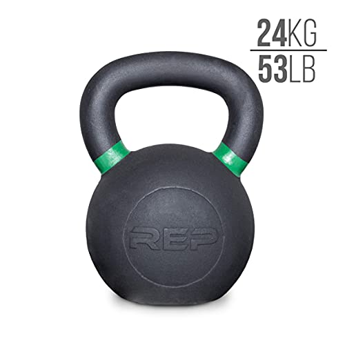 REP Fitness Kettlebell Set and Singles, 4kg to 24kg, 9lb to 53lb Weight Range, Cast Iron, Strength Exercise Training, Home Gym, Power Workout Equipment, Free Weights, Dumbbell Alternative - style: 8-24 kg set