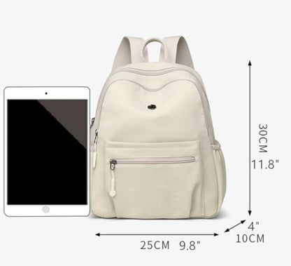 Tanweibago Mini Nylon Women Backpacks,11L Small Ladies backpacks Casual Lightweight Women Shopping Travel Daypack (Z-Black) - color: Z-black