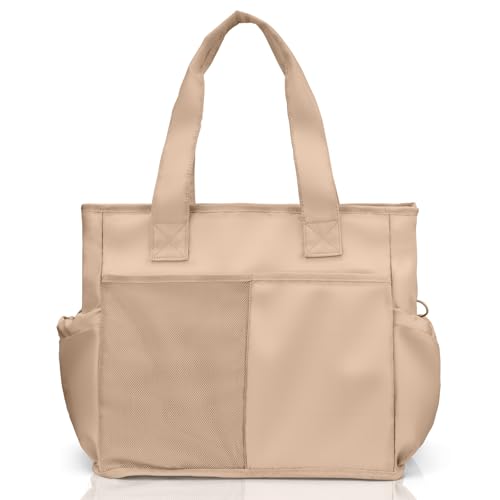 Odoland Soft Cooler Bag – Leakproof Insulated, Collapsible for Beach, Camping - color: Khaki
