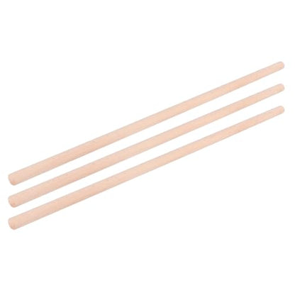 3Pcs Open Shoulder Back Correct Hunchback Stick, Yoga Assistance & Fitness Training, Wooden Material, 2x70cm for Posture Correction and Muscle Support