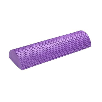 30-45cm Half Round EVA Massage Foam Roller Yoga Pilates Fitness Equipment Balance Pad Yoga Blocks With Massage Floating Point - color: G