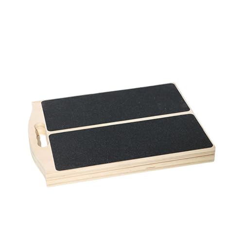 Wooden Slant Board for Calf Stretching Adjustable Stretch Board Foldable Calf Stretcher