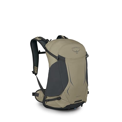 Osprey Hikelite 26L Durable Hiking Backpack - Travel Daypack with Rain Cover for Men and Women, Olive Tan - color: Olive Tan, style: 26l