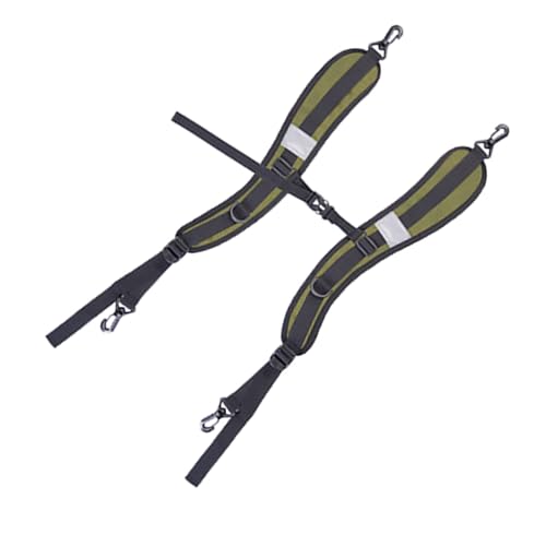 Oxford Cloth Backpack Strap with Belt Versatile DIY Supplies for Backpack Dry Bag Adjustable Length Padded (OD Green) - color: Od Green