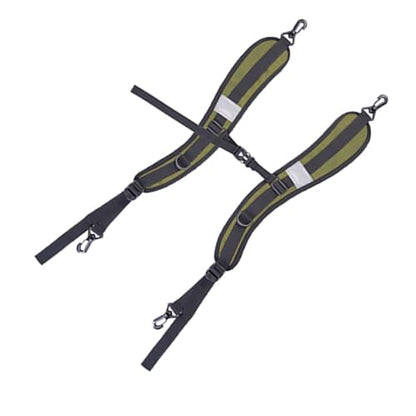 Oxford Cloth Backpack Strap with Belt Versatile DIY Supplies for Backpack Dry Bag Adjustable Length Padded (OD Green) - color: Od Green