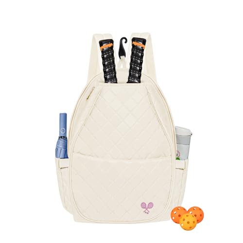Tennis Bag for Women,Tennis Racket Bags for Women Men for Gym Bag,Waterproof Sling Tote Bag for Pickleball,Badminton Backpack,Cute Gym Bag for Women Duffle Bag,Training,Travel - color: Yellow, size: Tennis Backpack