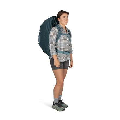 Osprey Fairview 70L Women's Travel Backpack - Large Adjustable Travel Bag with Detachable Daypack, Sawdust-Olive Tan - color: Sawdust Olive Tan, style: 70l