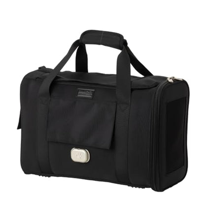 PETiCO NOA 3003 Airline Approved Pet Carrier - Pet Duffle Bag for Small Dogs & Cats Under 9 lbs, Sturdy & Machine Washable with Magnetic Snaps, Small Size, Black - color: Black, size: Small