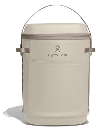 Hydro Flask Carryout Cooler Backpack - Insulated Portable Soft Cooler - 22 L Capacity in Oat - color: OAT, size: 22 L, style: Cooler Backpack