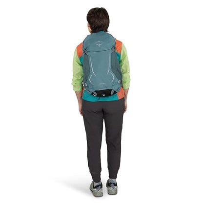 Osprey Hikelite 26L Durable Hiking Backpack - Travel Daypack with Rain Cover for Men and Women, Graphite Purple - color: Graphite Purple, style: 26l