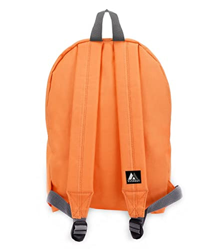 Everest 1045K Basic Backpack, 15", Orange - color: Orange