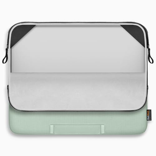 Acer Laptop Sleeve 16 inch, 15-16 inch Laptop Case, Shockproof Protective Laptop Briefcase, Waterproof Polyester Notebook Computer Bag for Acer HP ASUS MacBook Dell Lenovo, Green - color: Green, size: 16inch