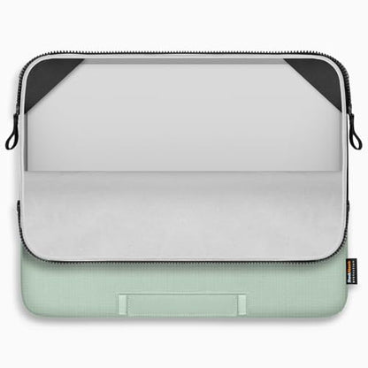 Acer Laptop Sleeve 16 inch, 15-16 inch Laptop Case, Shockproof Protective Laptop Briefcase, Waterproof Polyester Notebook Computer Bag for Acer HP ASUS MacBook Dell Lenovo, Green - color: Green, size: 16inch