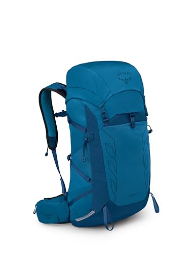 Osprey Talon 33L Men's Lightweight Hiking Backpack - Daypack for Travel & Camping, Scoria Blue/Night Shift - color: Scoria Blue/Night Shift, size: 33L - Standard Fit