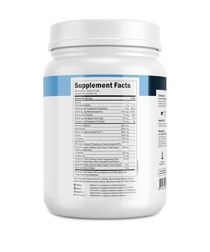 Transparent Labs Bulk Pre Workout Powder - Naturally Sweetened Preworkout for Men & Women, Pre Work Out for Muscle Building & Strength w/Beta Alanine & BetaPure - 30 Servings, Strawberry Lemonade