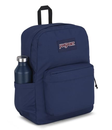 JanSport Superbreak Backpack - Durable, Lightweight Premium Backpack, Navy - color: Navy