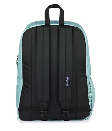 JanSport Cross Town Backpack - Simple Bag for Everyone with 1 Main Compartment, Front Utility Pocket - Premium Class Accessories - Faded Sage - color: Faded Sage