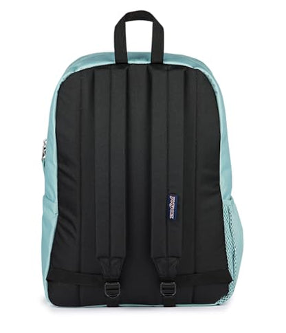 JanSport Cross Town Backpack - Simple Bag for Everyone with 1 Main Compartment, Front Utility Pocket - Premium Class Accessories - Faded Sage - color: Faded Sage