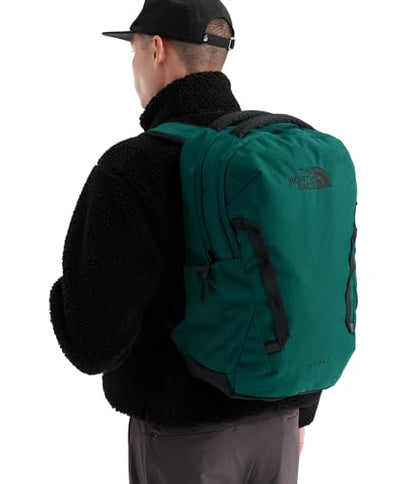 The North Face Vault Everyday Laptop Backpack - Commuter Travel Bag, Water-Repellent Finish, Spacious Compartment, Pacific Teal/TNF Black, One Size - color: Pacific Teal/Tnf Black