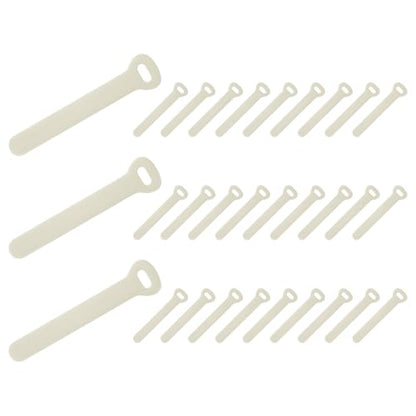 PATIKIL 30Pcs Leather Zipper Pull, 2.6" Replacement Zipper Puller Extender Backpack Luggage Sliders for Handbags Suitcases Bags Wallets Jackets Coats Pull Tabs, Light Apricot - color: Light Apricot