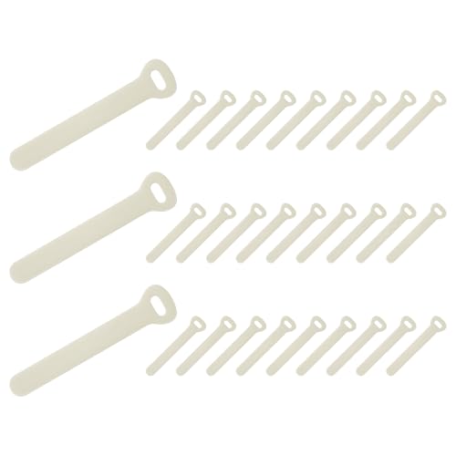 PATIKIL 30Pcs Leather Zipper Pull, 2.6" Replacement Zipper Puller Extender Backpack Luggage Sliders for Handbags Suitcases Bags Wallets Jackets Coats Pull Tabs, Light Apricot - color: Light Apricot