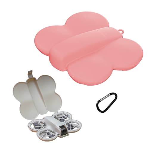 Storage Bag for DJI Neo, Portable Travel Case Protective Carrying Case Compact Bag for DJI Neo Drone Accessories (Pink) - color: Pink