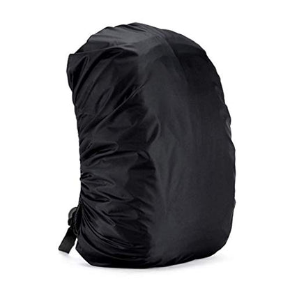 LassZone Backpack Cover Rain Cover, Waterproof 30-70L Rucksack Cover Bag Perfect for Hiking Camping Traveling Cycling Outdoor Acclivities Black - size: 30L-45L