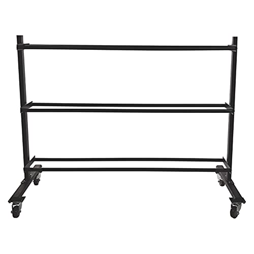 Champion Sports Rhino Promax Wall Balls - Soft Shell Non-Slip Grip for Weightlifting, Plyometrics, Cross Training, & Home Gym - style: Three Tier Storage Rack