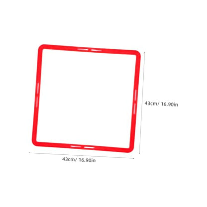 Kisangel Agility Training Rings for Soccer 6pcs Multi-Function Football Training Circles Set