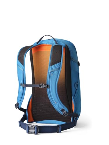 Gregory Kiro 24L Day Hiking Backpack, Cloud Control Hipbelt, Built-In Hydration Attachment and Sleeve (Reservoir Not Included), One Size Fits All, Legion Blue - color: Blue, style: 24l