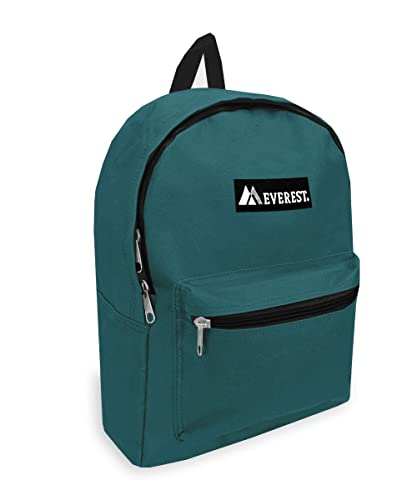 Everest 1045K Basic Backpack, 15", Teal Blue - color: Teal Blue