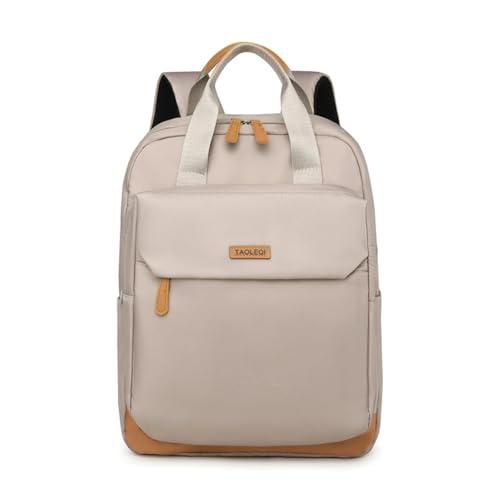 Minimalist Laptop Backpack with Luggage Strap, Stylish Daypack with Anti-Theft Pocket, Durable Casual Carry (PINK) - color: Pink