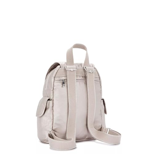 Kipling Women's City Pack Mini Backpack, Lightweight Versatile Daypack, Bag - color: Metallic Glow, size: Mini