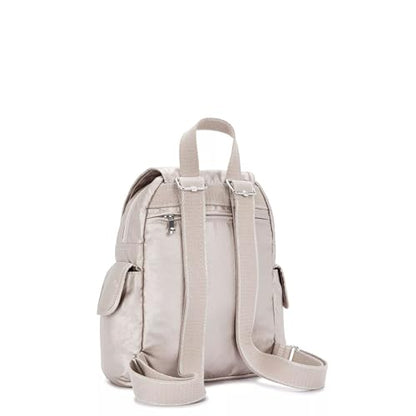 Kipling Women's City Pack Mini Backpack, Lightweight Versatile Daypack, Bag - color: Metallic Glow, size: Mini