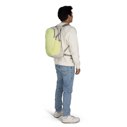 Osprey Daylite Commuter Backpack - Lightweight Everyday Bag with Laptop Sleeve, Bottle Pockets, Glow Dew/Multi - color: Glow Dew Multi