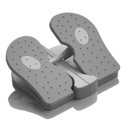 Mini Foldable Leg Exerciser | Portable Foot Pedal Exercise Machine | Under Desk Stepper for Leg Muscle Training, Leg Circulation & Home Office Use