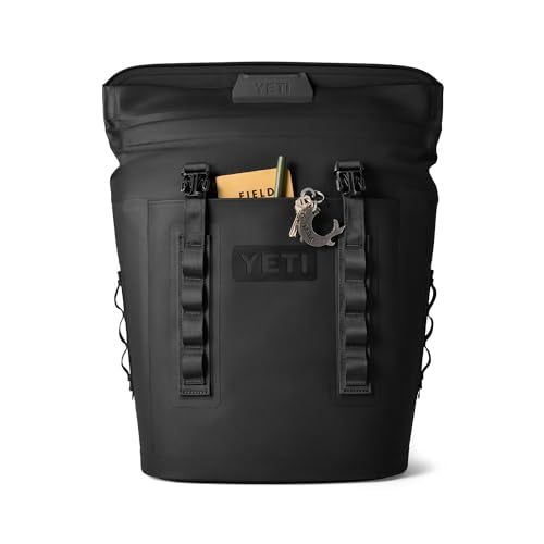 YETI Hopper M Series Backpack Soft Sided Coolers with MagShield Access - color: Black, size: M12