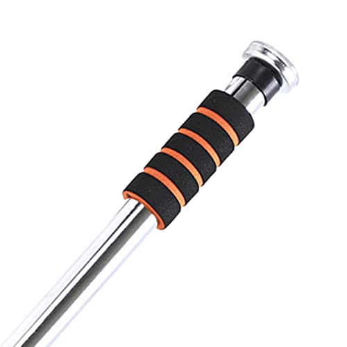 Metal Pull up Bar Door Hanging Wall Mount Heavy Duty Telescopic Doorway Chin up Bar Adjustable Length for Household Gym Fitness Equipment