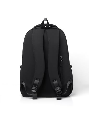 Water-Resistant Casual Backpack – Lightweight Travel Daypack with Laptop Compartment & Multi-Pocket Design (Grey) - color: Grey