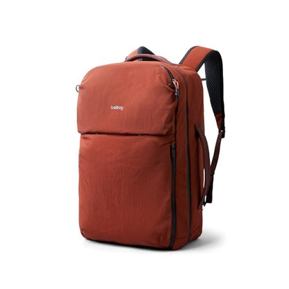 Bellroy Lite Travel Pack 30L (carry-on backpack, travel pack with laptop pocket, interior packing cells and tuck-away straps) - Clay - color: Clay