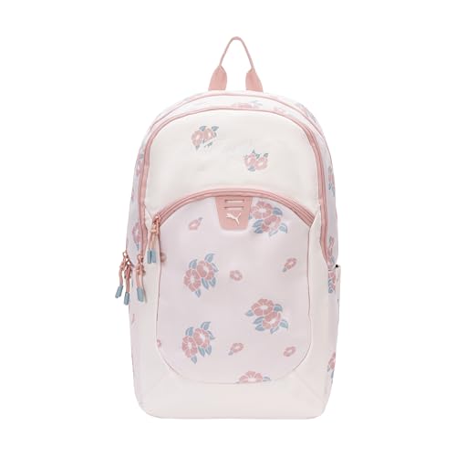 PUMA Rally 300 Backpack, Pink Combo, OS - color: Jasmine Flower/Seafoam