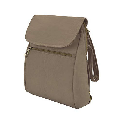 Travelon Anti-Theft Signature Slim Backpack - color: Sable