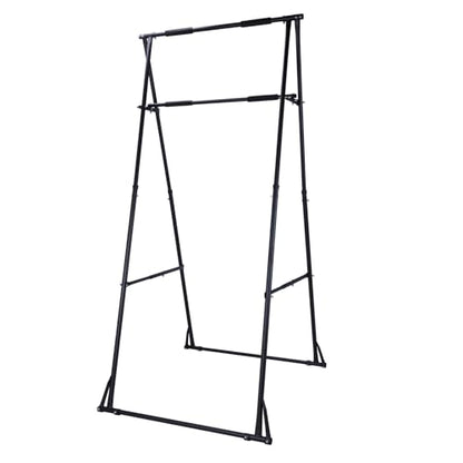 Generic Foldable Pull Up Bar Adjustable Power Tower Workout Station Portable Pullup Bar Station Home Gym Strength Training Equipment
