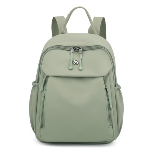 YANAER Mini Backpack for Women Small Backpack Lightweight Purse Cute Stylish College Bookbag Casual Daypack Work Travel PartyLightGreen - color: Lightgreen