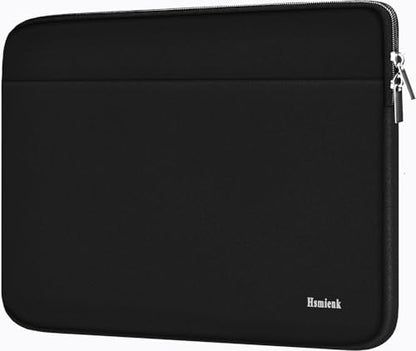 Laptop Case 17 Inch, Durable Shockproof Protective Notebook Sleeve with Accessory Pocket, Briefcase Carrying Bag Laptop Case Compatible with 17-17.3 Inch Computer, Notebook, Black - color: Black, size: 17 Inch