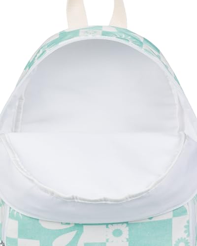 Roxy Women's Always Core Backpack | Travel | Everyday Carry | Beach | Polyester | 8L Capacity - Beach Glass Beach Bum Check - color: Beach Glass Beach Bum Check
